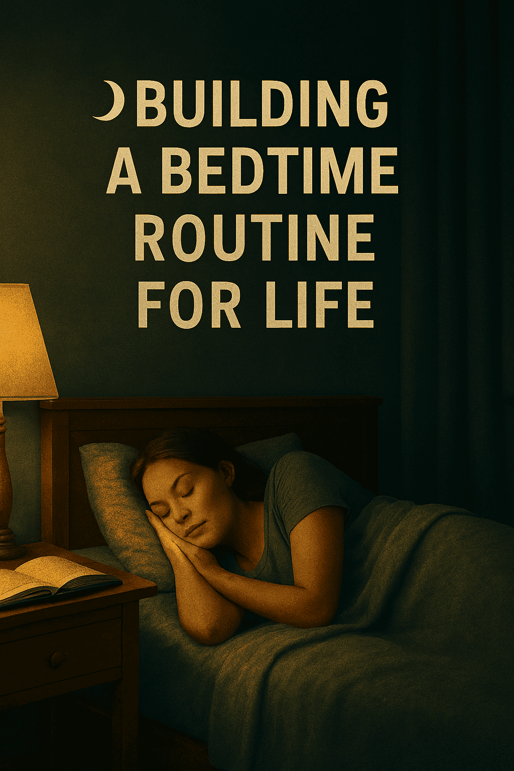 Woman peacefully sleeping